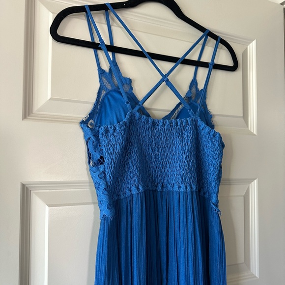 Baltic Born Summerlin Lace Top Maxi Dress in Blue - Picture 6 of 7
